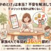 「格安SIMはやめとけ」は本当？デメリットと家族4人で年間36万円節約する乗り換え術